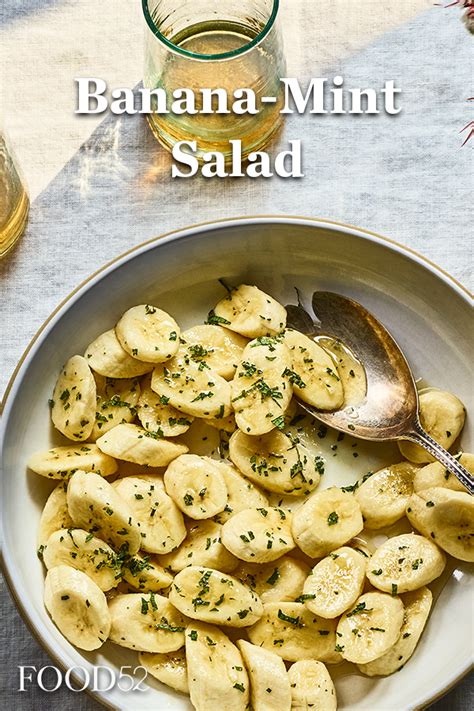 Banana Oh Na Na Mint Salad Recipes Fruit Recipes Salad Bar Soup And