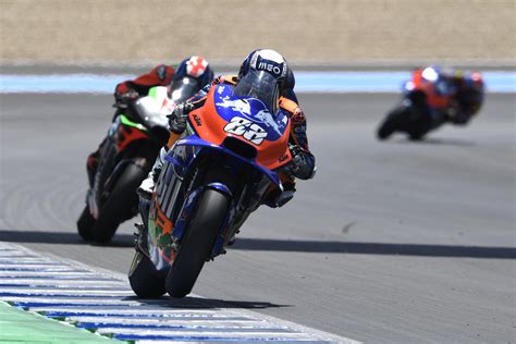 Miguel Oliveira Was The Only Rookie To Finish The Spanish Gp Miguel