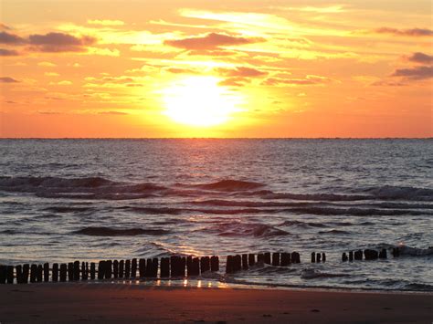 Kostenlose Foto Strand Meer K Ste Sand Ozean Horizont Sonne