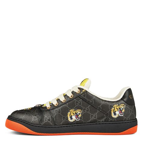 Gucci Screener Tiger Sneakers Men Low Trainers Flannels