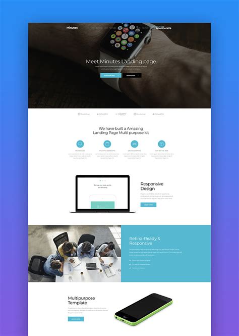 20 Great Product Landing Page Templates 2018 Design Examples Idevie
