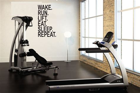 Check spelling or type a new query. Wake Run Lift Eat Sleep Repeat Wall Decor Vinyl Decal Gym