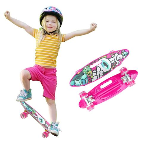 Complete Fish Skateboards For Beginners Kick Skate Board For Boys Girls