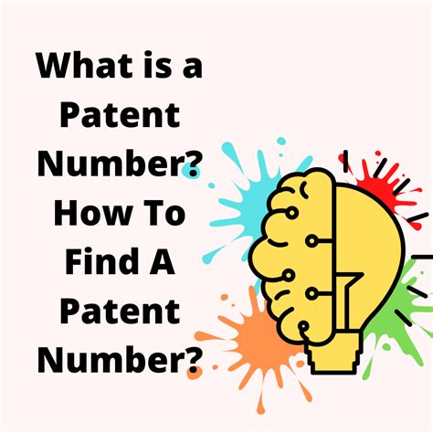 What Is A Patent Number How To Find A Patent Number
