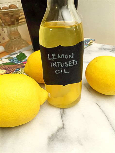 Lemon Infused Oil How To Make Infused Cooking Oil With A Slow Cooker Or