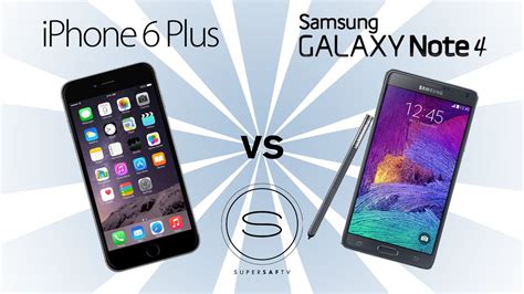 Iphone 6 Plus Vs Samsung Galaxy Note 4 Supersaf Tv Youtube
