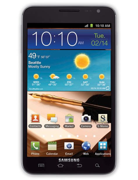 Samsung Galaxy Note T Mobile Specs Phonearena