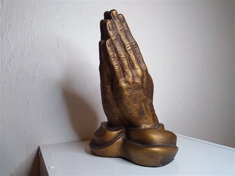 Universal Statuary Praying Hands Figurine Statue 1955 Etsy