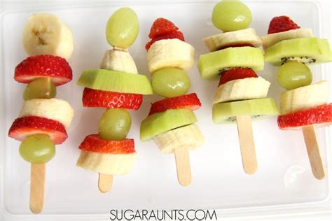 Frozen Fruit Kabobs Snack The Ot Toolbox