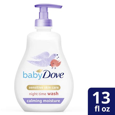 Baby Dove Sensitive Skin Care Nighttime Calming Moisture Liquid Body