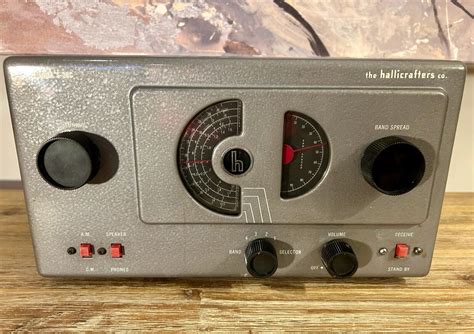 Vintage Hallicrafters S 38c Am Shortwave Receiver Ham Radio Works Ebay