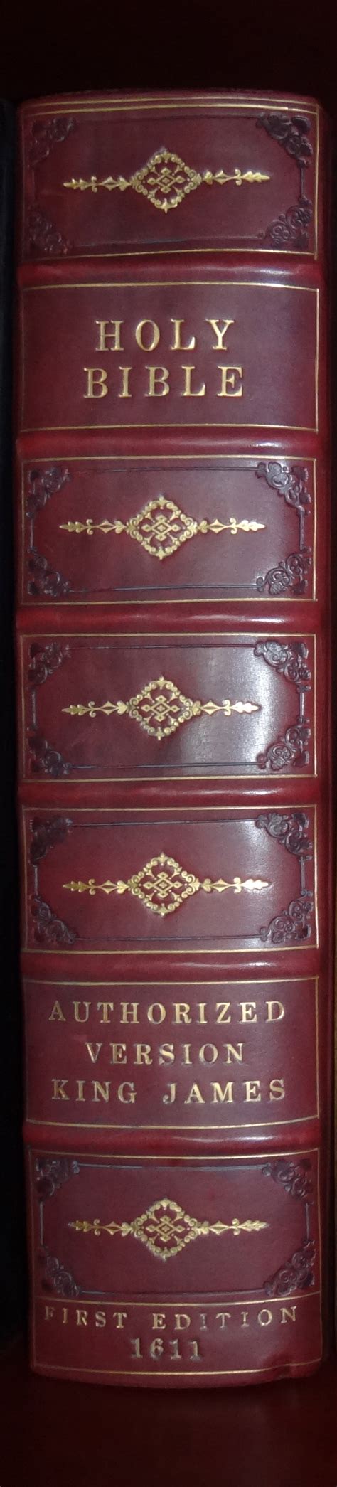 1611 King James Bible First Edition In Fine Binding Available At