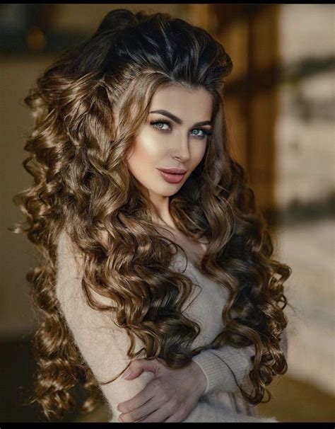 We Love Shiny Silky Smooth Hair Big Curls For Long Hair Long Curls