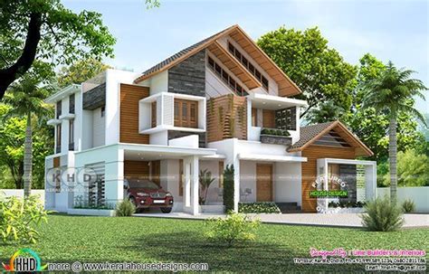 3116 Sq Ft Beautiful Modern Contemporary 4 Bhk House Kerala Home