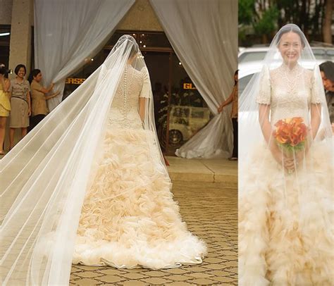 Fit & flair ivory belt included. 33 addi and ginny | wedding photography | Cebu City ...