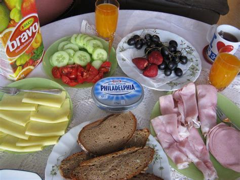 a typical breakfast in Vienna, Austria!