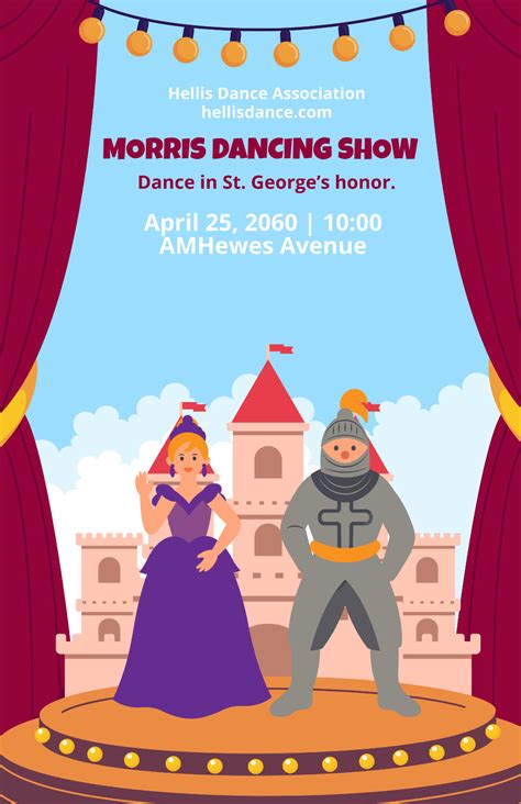 St. George's Day Poster Template - Edit Online & Download Example