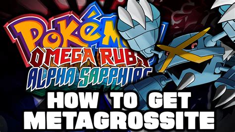 How To Get Metagrossite To Mega Evolve Metagross Pokemon Omega Ruby