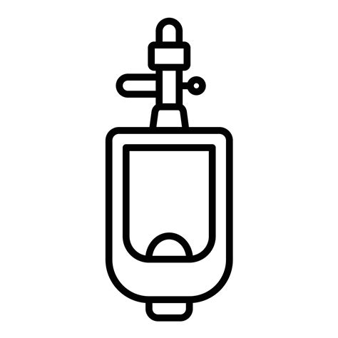 Urinal Toilet Line Icon 6330776 Vector Art At Vecteezy