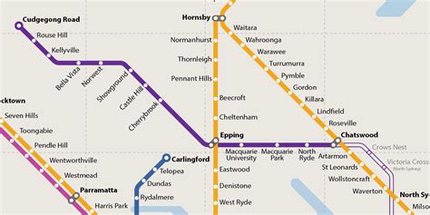 Sydney Trains And Metro Map In 2020 Unofficial Makkiato