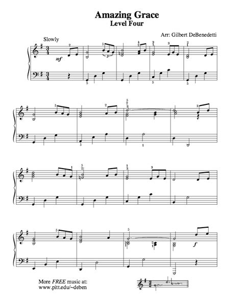 5 best amazing grace sheet music printable. Amazing Grace | Free Beginner and Easy Piano Sheet Music | Hymn sheet music, Sheet music, Free ...