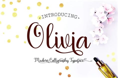 Olivia Script 1 Font • The Fonts Master