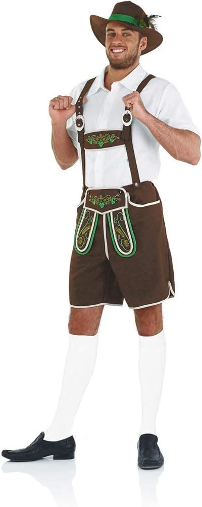 Adult Men Oktoberfest Costumes Bavarian Costume German Outfit Beer