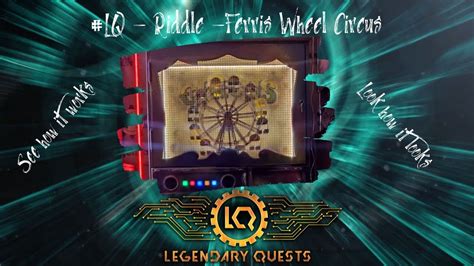 Lq Riddle Ferris Wheel Circus For Escape Room See How It Works