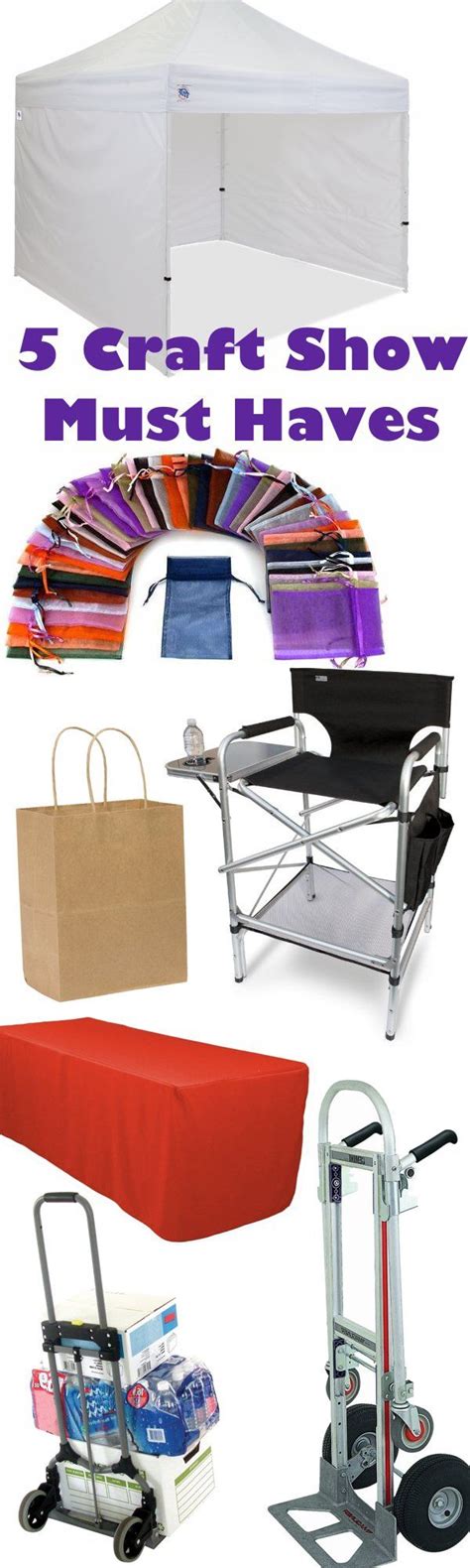 Depending on the number of people sleeping in your tent, you'll want to consider which size of tent you'll need as well. 5 Craft Show Must Haves | Craft show displays, Craft fairs ...