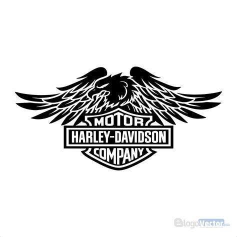 Harley Davidson Eagle Logo vector (.cdr) - BlogoVector