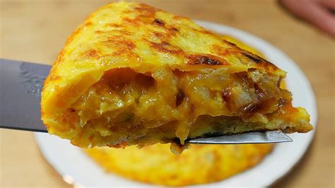 Tortilla de Patata Española al estilo de la abuela YouTube