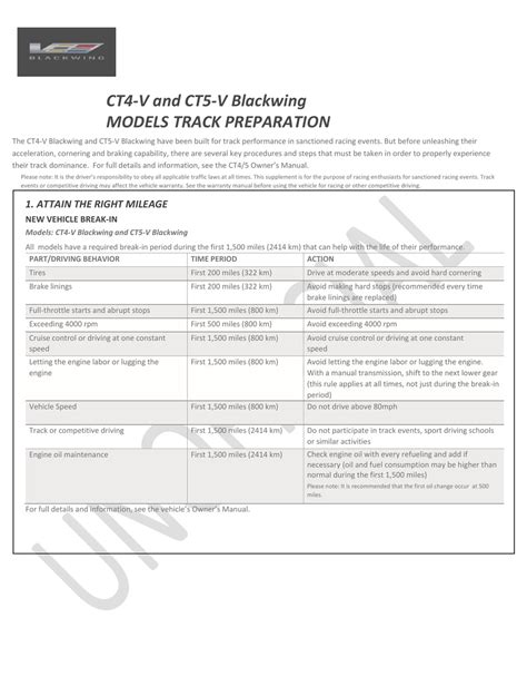 Blackwing Ct4 V Instruction Manual Pdf Download Manualslib
