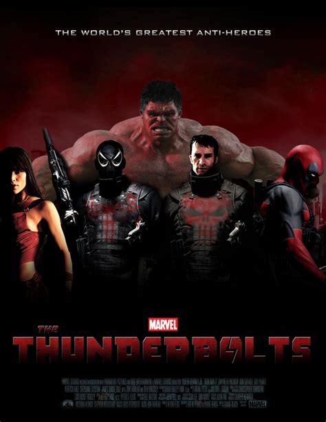 Marvels The Thunderbolts Poster I By Mrsteiners On Deviantart
