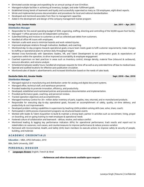 Distribution Manager Resume Examples And Template With Job Winning Tips