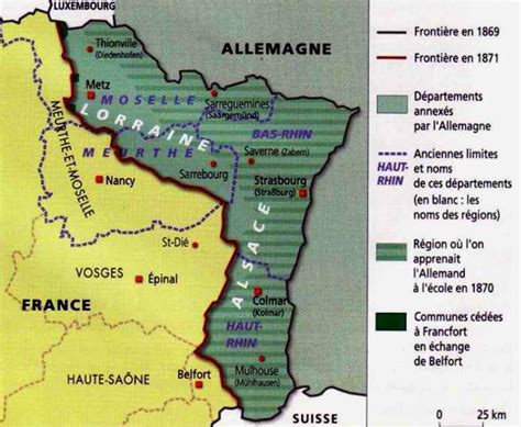 « l'objectif est de limiter l'afflux actuel vers. Un peu d'histoire de France « Vous n'aurez pas l'Alsace…