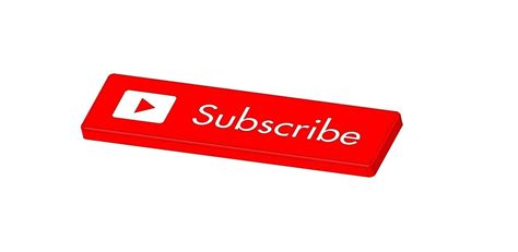 3d Model Subscribe Button Cgtrader