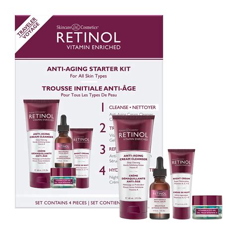 Retinol Anti Aging Starter Kit Skin Care Kits Sally Beauty