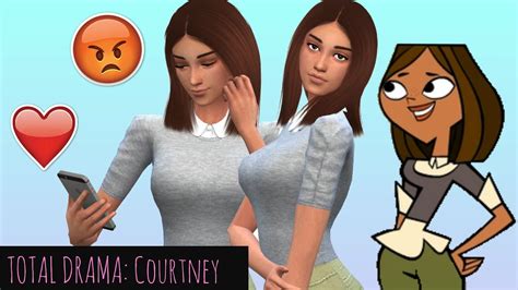 The Sims 4 Cas Total Drama Courtney Youtube