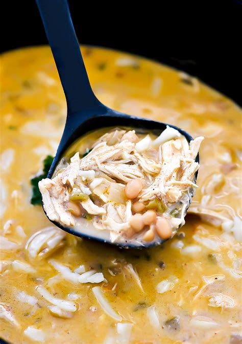 Slow Cooker White Chicken Chili Life In The Lofthouse