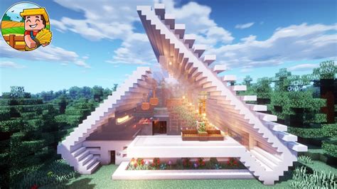 Here you can start your new survival in a very spacious house with all the amenities. Minecraft: How to Build Ultimate Modern House | Minecraft Survival Base - YouTube