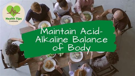 Maintain Acid Alkaline Balance Of Body 4 Tips You Should Know Youtube