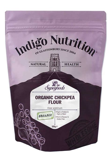 Organic Chickpea Flour Indigo Herbs