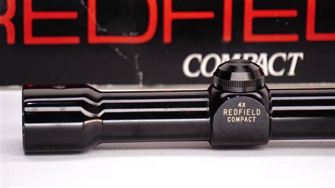 Vintage Gun Scopes — Redfield Widefield 4x Compact Lo Pro 1 New In
