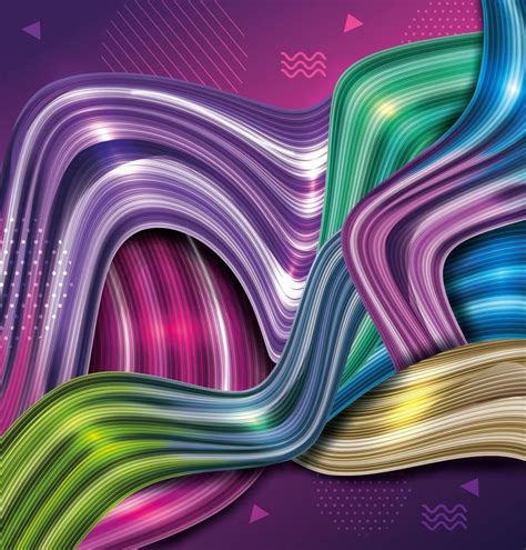 abstract background with colorful waves in 2021 | Abstract backgrounds
