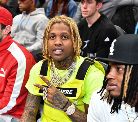 Rapper Lil Durk Attends The 42nd Annual Mcdonalds All American Games
