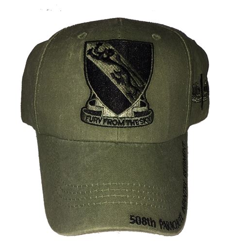 Us Army 508th Parachute Infantry Regiment Pir Baseball Cap Meachs