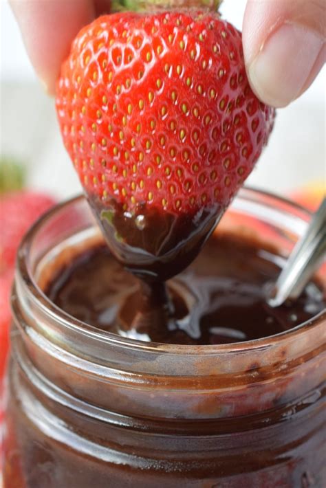 Chocolate Sauce Snacks And Sips