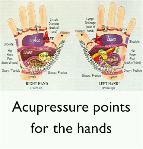 Accupressure Points On Hands Acupressure Massage Acupressure Treatment