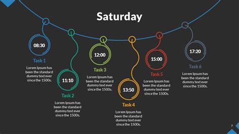 Week And Day Planning Powerpoint Presentation Template By Sananik