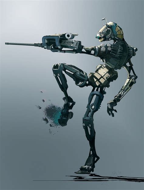Overwatch Fan Art Robot Concept Art Robots Concept